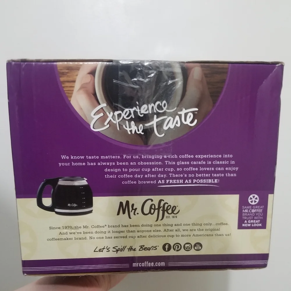 NIB Mr. Coffee 12 Cup replacement carafe - Picture 4 of 7